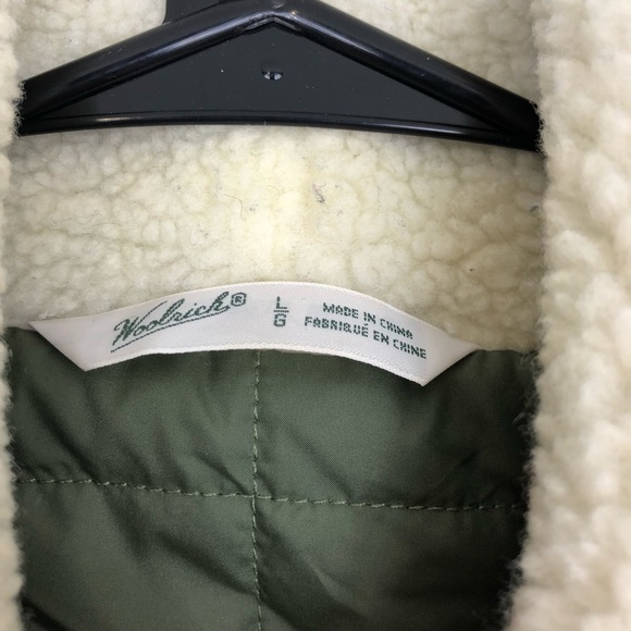 Woolrich Women's Giant Buffalo Wool Vest Sz L - Picture 9 of 14